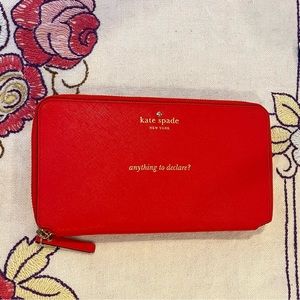 Kate Spade Travel Wallet